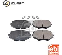 BRAKE PAD SET DISC BRAKE 16497 FOR MAZDA MX-5/II BP6J/BP5A 1.8L BP-ZE/BP 1.8L