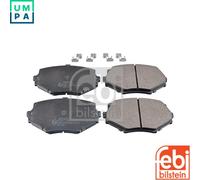 BRAKE PAD SET DISC BRAKE 16497 FOR MAZDA MX-5/II BP6J/BP5A 1.8L BP-ZE/BP 1.8L