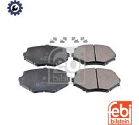 BRAKE PAD SET DISC BRAKE 16497 FOR MAZDA MX-5/II BP6J/BP5A 1.8L BP-ZE/BP 1.8L