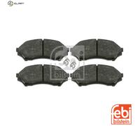 Front Brake Pads 323 Set Kit Fits Mazda BJYM-33-28Z Febi 16498