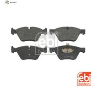 FEBI 16503 BRAKE PAD SET DISC BRAKE Front