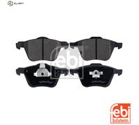 Brake Pads Set fits VOLVO XC90 Mk1 2.4D Front 02 to 14 274285 30769122 30793265