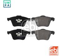 Brake Pads Set fits VOLVO XC90 Mk1 2.4D Front 02 to 14 274331 30769125 31262705