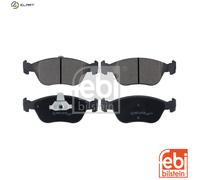 Brake Pads Set fits VOLVO V70 87 2.3 Front 95 to 00 271587 271859 272343 Febi