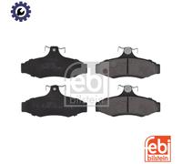 FEBI BILSTEIN Brake Pad Set 16507 - Rear Axle Disc Brake for Daewoo Nubira Saloon/Wagon