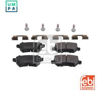 FEBI BILSTEIN BRAKE PAD SET, DISC BRAKE REAR KIA OPEL VAUXHALL ASTRA ASTRA G CLA