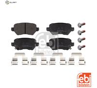 FEBI BILSTEIN BRAKE PAD SET, DISC BRAKE REAR KIA OPEL VAUXHALL ASTRA ASTRA G CLA