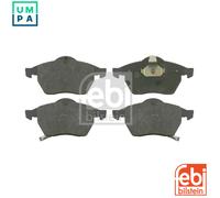 Brake pads Front Axle 16513 FEBI BILSTEIN for SAAB OPEL