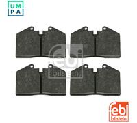Febi Bilstein 16516 Disc Brake Brake Pad Set Fits Porsche 911 3.6 Carrera 4