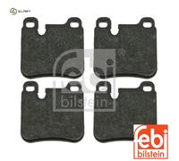 BRAKE PAD SET DISC BRAKE 16517 FOR PORSCHE M64.01/02/03 3.6L 6cyl 911