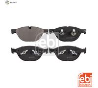 Brake Pads Set fits JAGUAR XJ X351 5.0 Front 2009 on C2D3801 C2P26236 T2R7248