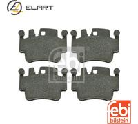 BRAKE PAD SET DISC BRAKE 16522 FOR PORSCHE 911/Convertible/Targa M97.76 3.6L
