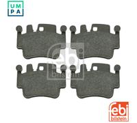 FEBI BILSTEIN Brake Pad Set 16522 Front/Rear for Porsche 911 Targa/Convertible (996)