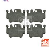 FEBI BILSTEIN Brake Pad Set 16522 Front/Rear for Porsche 911 Targa/Convertible (996)