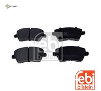 FEBI 16523 BRAKE PAD SET DISC BRAKE Front