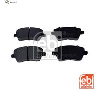 febi bilstein 16523 Brake Pad Set, 1 unit