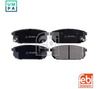 Brake pads Rear Axle 16524 FEBI BILSTEIN for KIA SORENTO I SORENTO I VAN