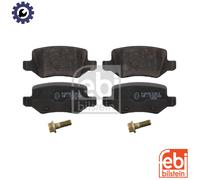 Brake pads Rear Axle 16525 FEBI BILSTEIN for MERCEDES-BENZ A-CLASS VANEO