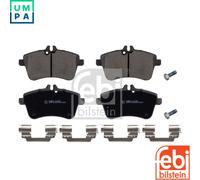 BRAKE PAD SET DISC BRAKE 16529 FOR MERCEDES-BENZ A-CLASS B-CLASS/Sports/Tourer