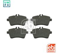 Brake Pads Set fits MERCEDES B170 W245 1.7 Front 05 to 11 M266.940 A1694200220