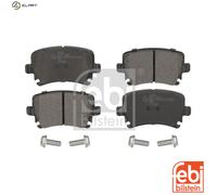Brake pads Rear Axle 16540 FEBI BILSTEIN for VW SKODA AUDI SEAT
