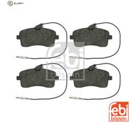 Brake Pads Set fits PEUGEOT 407 6C, 6D, 6E 2.0D Front 2004 on E172236 425277 New