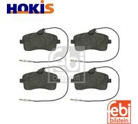 BRAKE PAD SET DISC BRAKE 16547 FOR PEUGEOT 407/SW/Van RFN/RHR/RFJ/RHL6FZ 1.7L