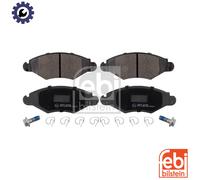 Brake pads Front Axle 16575 FEBI BILSTEIN for CITROËN PEUGEOT