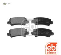 BRAKE PAD SET DISC BRAKE 16577 FOR TOYOTA COROLLA/FIELDER/ALLEX/SPACIO/Verso