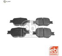 Brake pads Front Axle 16578 FEBI BILSTEIN for TOYOTA COROLLA CELICA Coupe