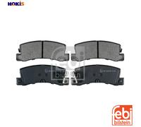 Febi Bilstein Brake Pad Set 16580 – Rear Disc Brake – Fits Toyota Corolla Compact E11 1.9 D