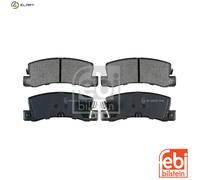 Febi Bilstein Brake Pad Set 16580 – Rear Disc Brake – Fits Toyota Corolla Compact E11 1.9 D
