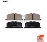 FEBI 16581 BRAKE PAD SET DISC BRAKE Front
