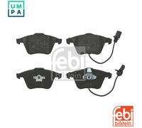 Febi Bilstein 16584 Front Disc Brake Brake Pad Set Braking System Fits Audi Seat