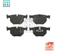 Brake Pads Set fits BMW 320D E90, E91 2.0D Rear 04 to 12 34212288895 34212288896