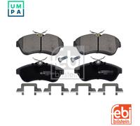 Febi Bilstein 16591 Disc Brake Brake Pad Set Fits Citroen C3 1.6 HDi 90 1.4 1.6