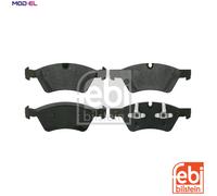 BRAKE PAD SET DISC BRAKE 16621 FOR MERCEDES-BENZ M 272.945 OM642.820/940 3.0L