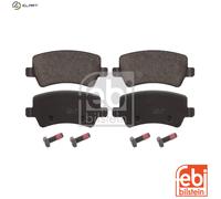BRAKE PAD SET DISC BRAKE 16625 FOR LAND ROVER FORD VOLVO S80/II XC70/SUV V70 LR2