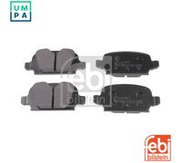 Brake Pads Set Rear 16626 Febi 093178789 093190218 093188452 1605085 1605397 New