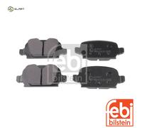 Brake Pads Set Rear 16626 Febi 093178789 093190218 093188452 1605085 1605397 New