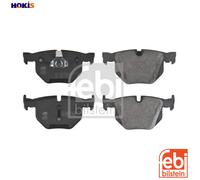 febi bilstein 16633 Brake Pad Set, 1 unit