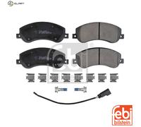 Brake Pads Set fits VW AMAROK 2.0D Front 10 to 22 2H0698151 2H0698151A Febi New