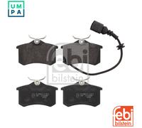 BRAKE PAD SET DISC BRAKE 16639 FOR VW AUA/BKY/BBY 1.4L 4cyl POLO