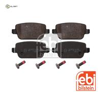 BRAKE PAD SET DISC BRAKE 16642 FOR FORD AUSTRALIA LAND ROVER FREELANDER/VAN 2.0L