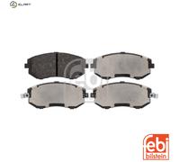 Febi Bilstein 16643 Disc Brake Brake Pad Set Fits Subaru Impreza 2.0 i R AWD