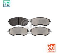 Febi Bilstein 16643 Disc Brake Brake Pad Set Fits Subaru Impreza 2.0 i R AWD