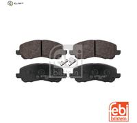 FEBI BILSTEIN Brake Pad Set 16644 - Front fit Mitsubishi Space Wagon/Runner/Lancer/ASX