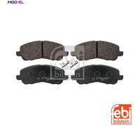 FEBI BILSTEIN Brake Pad Set 16644 - Front fit Mitsubishi Space Wagon/Runner/Lancer/ASX