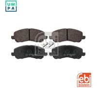FEBI BILSTEIN Brake Pad Set 16644 - Front fit Mitsubishi Space Wagon/Runner/Lancer/ASX