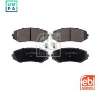 Brake pads Front Axle 16648 FEBI BILSTEIN for SUZUKI GRAND VITARA II